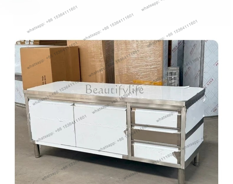 jj4 스테인리스 스틸 상업용 캐비닛 주방 조리대 슬라 - Commercial Kitchen Worktops 리뷰 및 가격