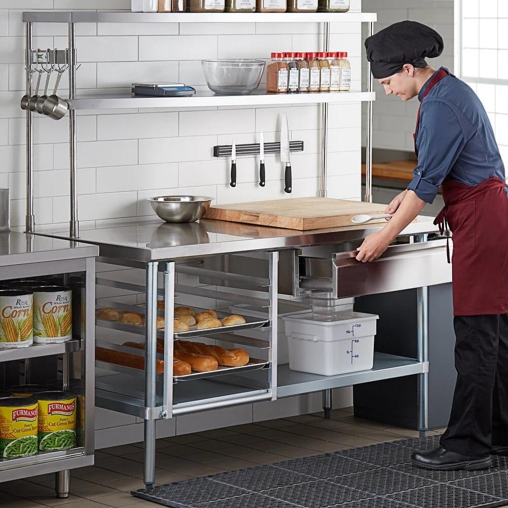 맞춤형 상업용 주방기기 가구 주방 작업대 스테인리스 스 - Commercial Kitchen Worktops 리뷰 및 가격